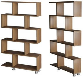Biblioteczka Nilu Walnut