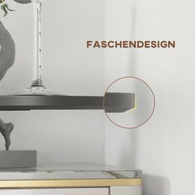 HOMCOM Stolik barowy stojący, stół dla 2 osób, 70 x 70 x 102 cm, czarny | Aosom PL