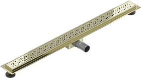 Mexen Flat M12 odpływ liniowy 80 cm, złoty - 1521080-15