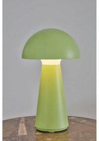 Zielona lampa stołowa LED ze zdalnym sterowaniem (wysokość 28 cm) Sam – Sirius