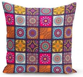 Poszewki na poduszki zestaw 4 szt. 45x45 cm Mandala Tiles – Minimalist Cushion Covers