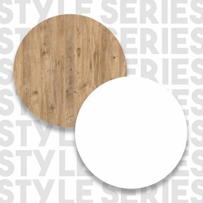 Stół barowy Lux White and Atlantic Pine