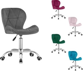 PROMOCJA Fotel biurowy AVOLA VELVET - MIESZANKA KOLORÓW II. jakość
