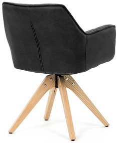 Zestaw krzeseł do jadalni HC-D7180 GREY2, 2 szt.