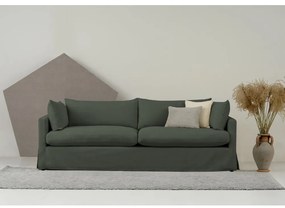 Ciemnozielona sofa 244 cm Horn – Scandic