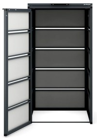 Zabudowa śmietnikowa 120L jednokomorowa, antracyt