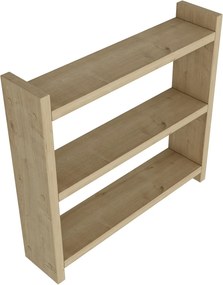 Organizer na biurko VEZELO, dąb Sapphire