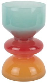 Czerwony/niebieski szklany wazon (wysokość 20,5 cm) Summer Vibes – PT LIVING
