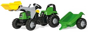 Traktor rolly toys deutz-fahr kid z przyczepką