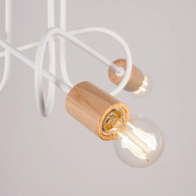 Żyrandol EMBER 3 biały SOLLUX  LIGHTING