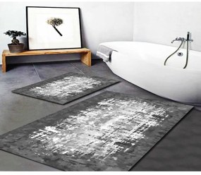 Białe/szare dywaniki łazienkowe zestaw 2 szt. 60x100 cm Modern – Mila Home