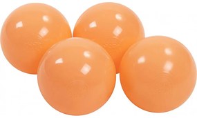 Plastikowe piłeczki do suchego basenu 7cm, 50 szt, brzoskwiniowe - meowbaby®