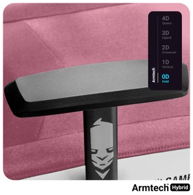 Fotel gamingowy Diablo X-Gamer 2.0 Normal Size, Marshmallow Pink