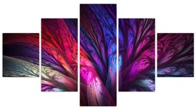 Abstrakcyjny obraz drzewa (125x70 cm)