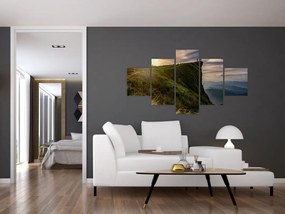 Obraz kobiet na klifie (125x70 cm)