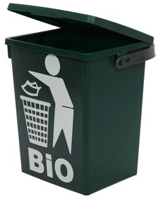 Pojemnik na odpady organiczne z logo BIO, z uchwytem, 5 l