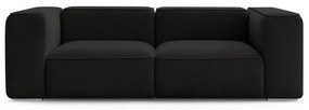 Czarna sofa 255 cm Zephyr – Bobochic Paris