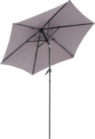 Składany parasol z rączką, 210 cm, antracyt