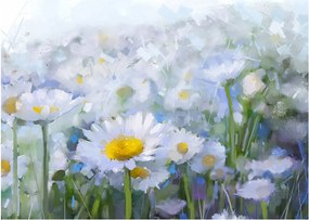Obraz - W stokrotkach (70x50 cm)