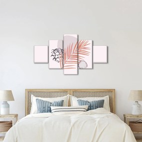 Obraz - Fioletowy minimalizm N⁰3 (125x70 cm)