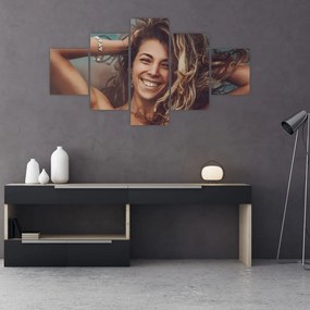 Obraz - Portret młodej kobiety (125x70 cm)