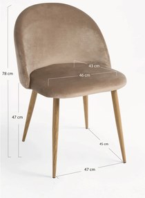 Silla Vint Terciopelo