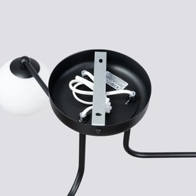 Żyrandol ASTRAL 3 czarny SOLLUX  LIGHTING
