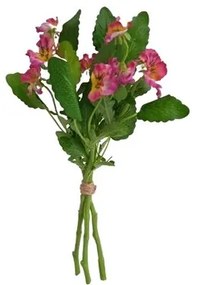 Sztuczna wiązka Bratki winny, 37 cm