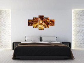 Obraz - Historyczne narzędzia marynarzy (125x70 cm)