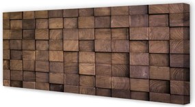 Zdjęcie na płótnie Mozaika Drewnianych Kostek
