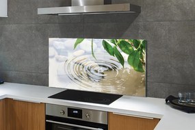 Szklany Panel Krystaliczny Plusk Wody