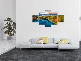 Obraz - Jezioro Urisee, Austria (125x70 cm)