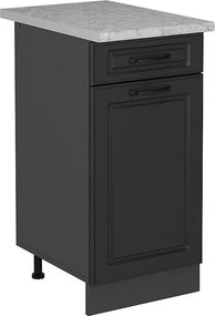 Szafka dolna do kuchni antracytowy domek wiejski 40x60x81.6 r-line