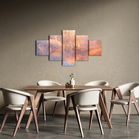 Obraz - Mroźny świt (125x70 cm)
