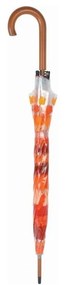 Przezroczysty parasol Esschert Design Ambiance Birdcage Fall Leaves, ⌀ 93 cm