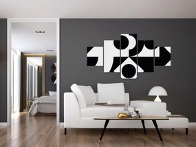 Obraz - Abstrakcja geometryczna N⁰1 (125x70 cm)
