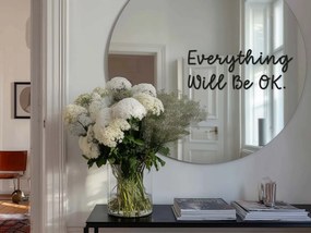 Naklejka na lustro S17 – Everything Will Be OK.