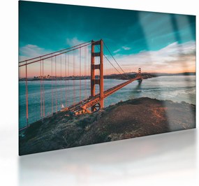 Obraz na szkle - Golden Gate, San Francisco (70x50 cm)