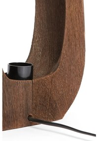 Brązowa lampa stołowa (wysokość 30 cm) Kelafo – Light &amp; Living