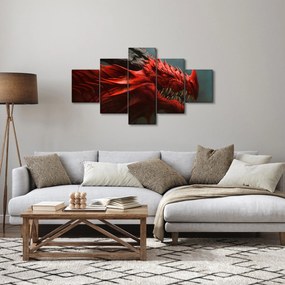 Obraz - Smok (125x70 cm)