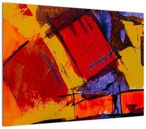 Obraz abstrakcji (70x50 cm)