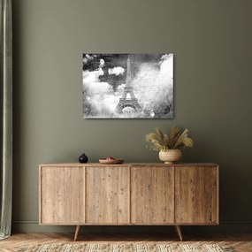 Obraz na szkle - Vintage pocztówka miasta N⁰3 (70x50 cm)