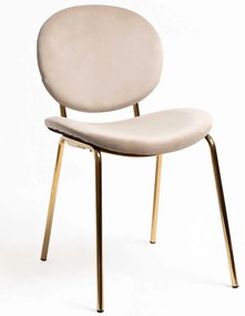 Krzeso Lenor z czarnego aksamitu