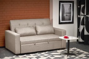 Beżowa sofa wypoczynkowa z funkcją spania - Naria