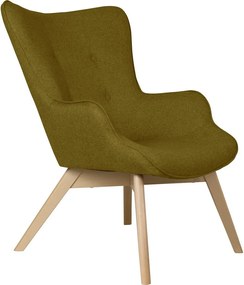 Zielony fotel Niko – Ropez