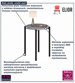 Minimalistyczny stolik kawowy beton N0-M07