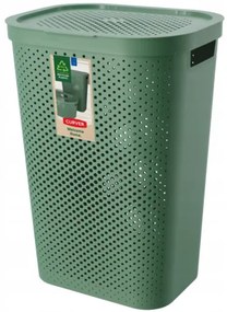 Curver Kosz na pranie Infinity 59 l, zielony