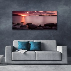 Obraz na płótnie Kamienny Brzeg Oceanu