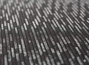 Podkładka pod Talerz Czarna Mata na Stół 33x45cm dekoracyjna Tekstylna