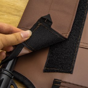 PawHut Leżak dla psa lub kota Miękka poducha 92x76x18cm Elegancki kolor kawowy | Aosom PL